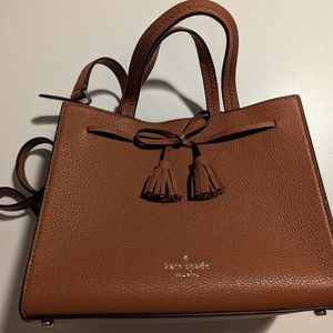 Brown Kate Space Crossbody Satchel Hayes Street Isobel